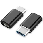 Adaptor USB-C Gembird A-USB2-CMmF-01 Micro-USB negru