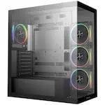 Carcasă DeepCool CG580 4F V2 ATX fish-tank 4 ventilatoare ARGB