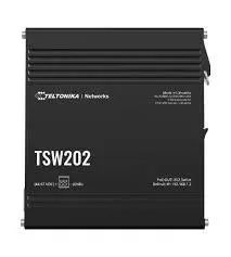 Switch Teltonika TSW202 PoE managed, 8 porturi Gigabit PoE+, 2 SFP, negru