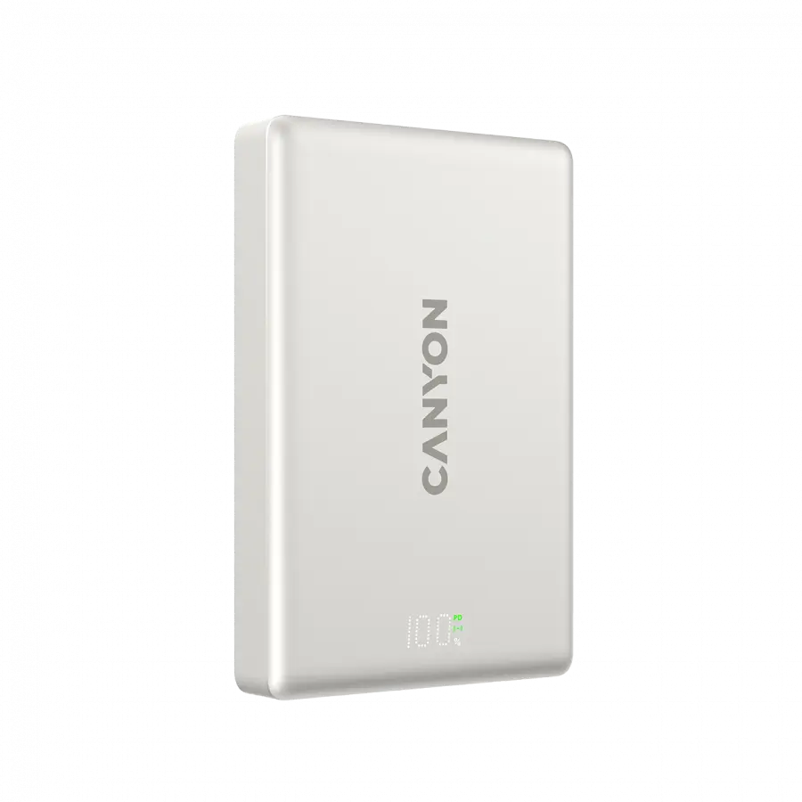 Power bank magnetic Canyon OnPower 511 10000mAh gri PD20W Star Grey