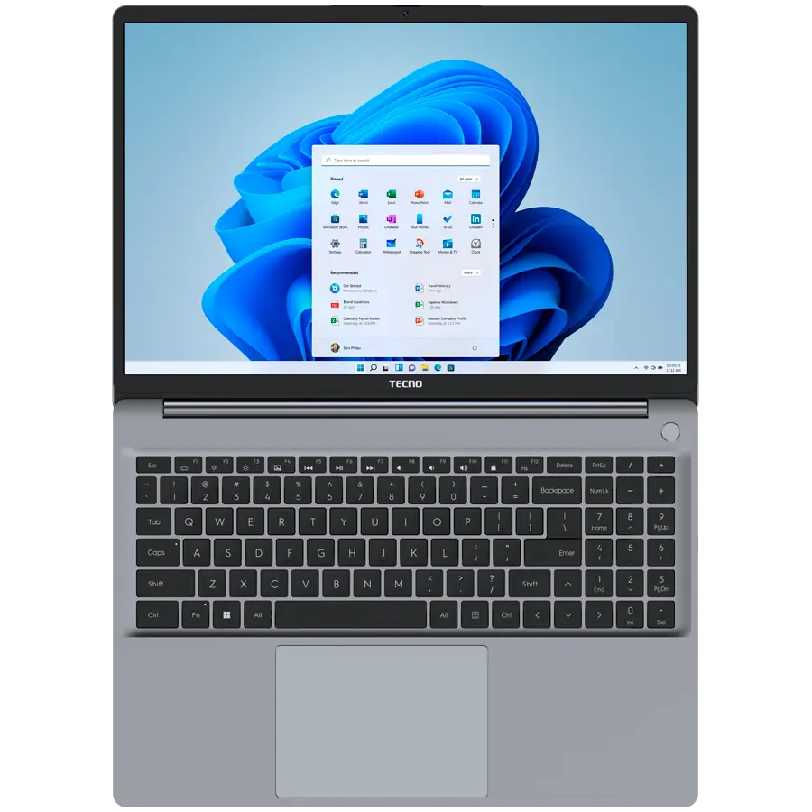 Laptop TECNO Megabook K16SDA R5 16GB 1TB gri