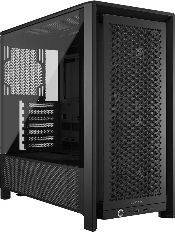 Carcasă Corsair FRAME 4000D RS neagră Modular High Airflow Mid-Tower
