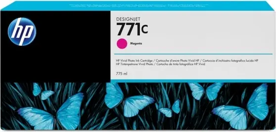 Cartus de cerneala, HP, B6Y09A, 775 ml, Magenta