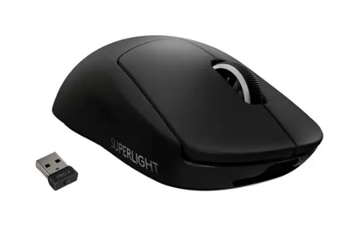 Mouse gaming Logitech Pro X Superlight 63g Hero 25K DPI, negru