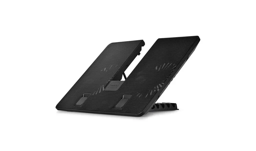 Cooler laptop DeepCool U Pal, 15.6″, 2 ventilatoare, USB 3.0, Black