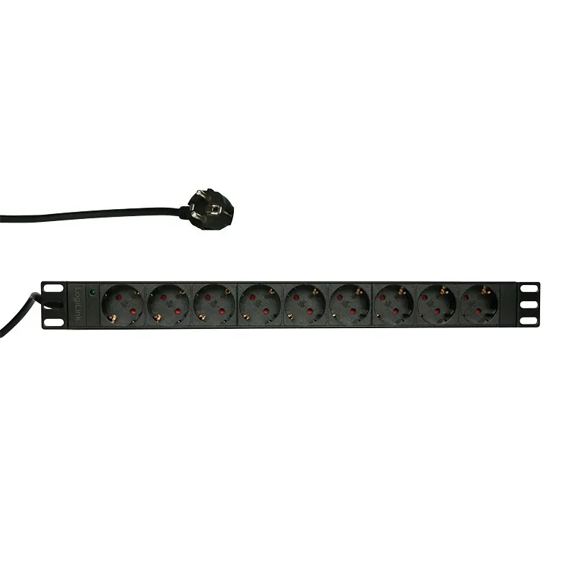 PDU Logilink PDU9C03 rack 1U 9 prize Schuko 16A