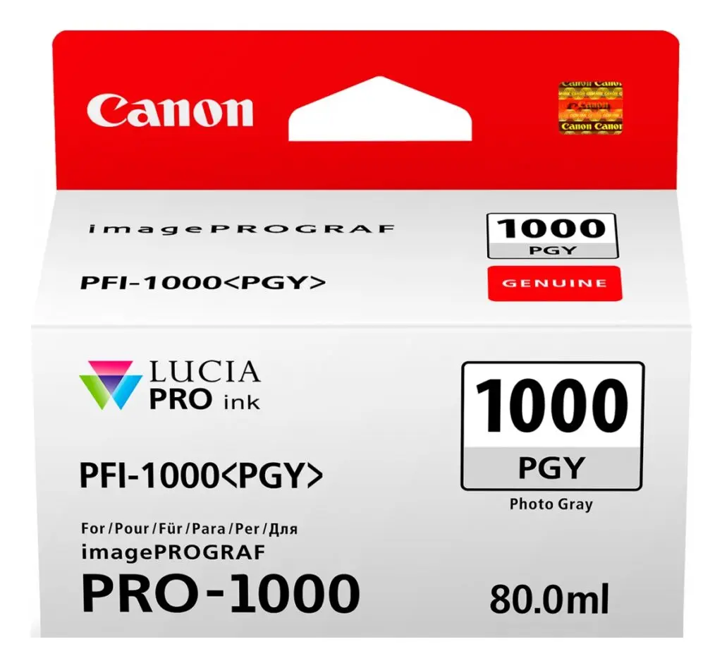 Cartus cerneala Lucia Pro PFI-1000 PhotoGrey pentru imagePROGRAF PRO-1000