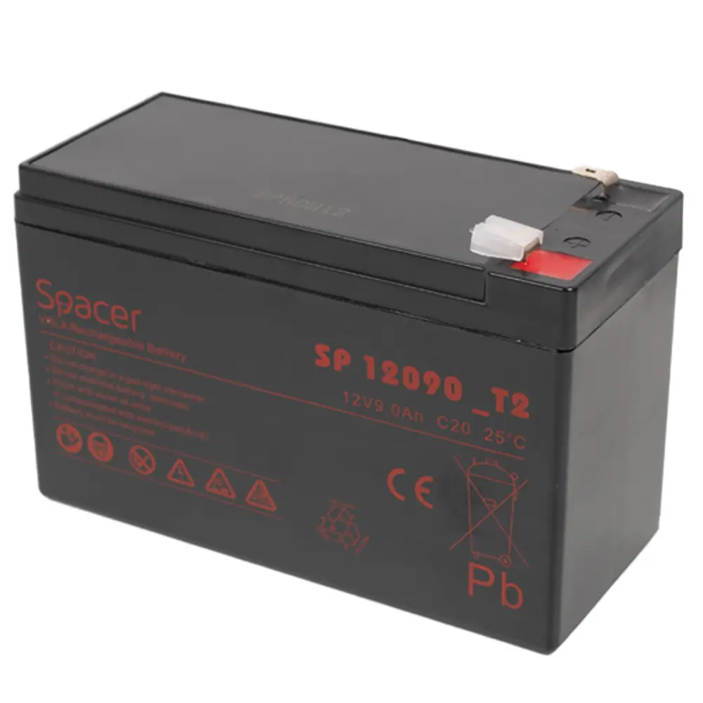 Acumulator UPS Spacer 12V 9Ah F2