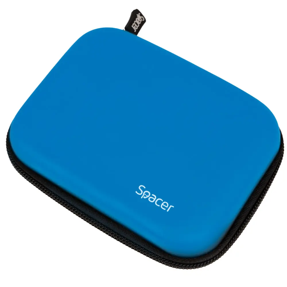 Husă Spacer SPHD-001-BL HDD SSD 2.5 albastru