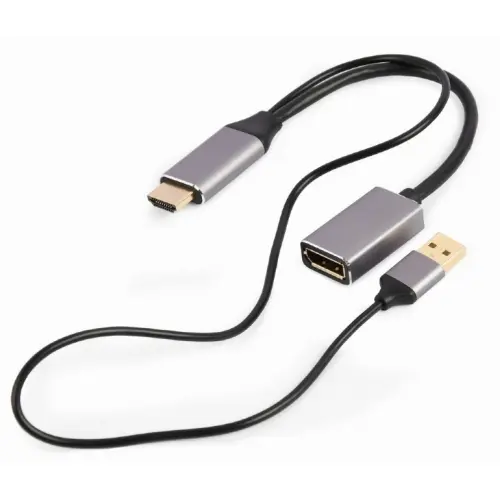 Adaptor Gembird HDMI DisplayPort 10 cm A-HDMIM-DPF-02