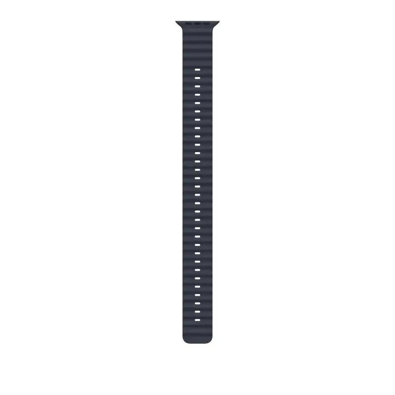 Curea pentru Apple Watch 49mm, Navy Ocean Band Extension – Black Titanium Finish