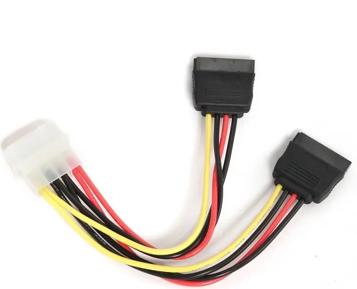 Cablu alimentare Gembird Molex mama la 2 x SATA 30 cm CC-SATA-PSY-0.3M