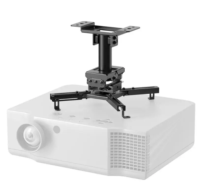 Suport tavan proiector Neomounts CL25-530BL1 45 kg, tub 25 cm