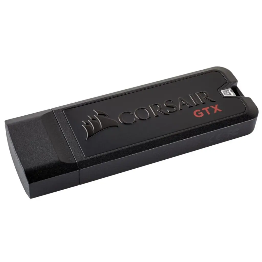 Memorie USB Corsair Flash Voyager GTX, 256GB, constructie metalica premium, USB 3.1, Negru