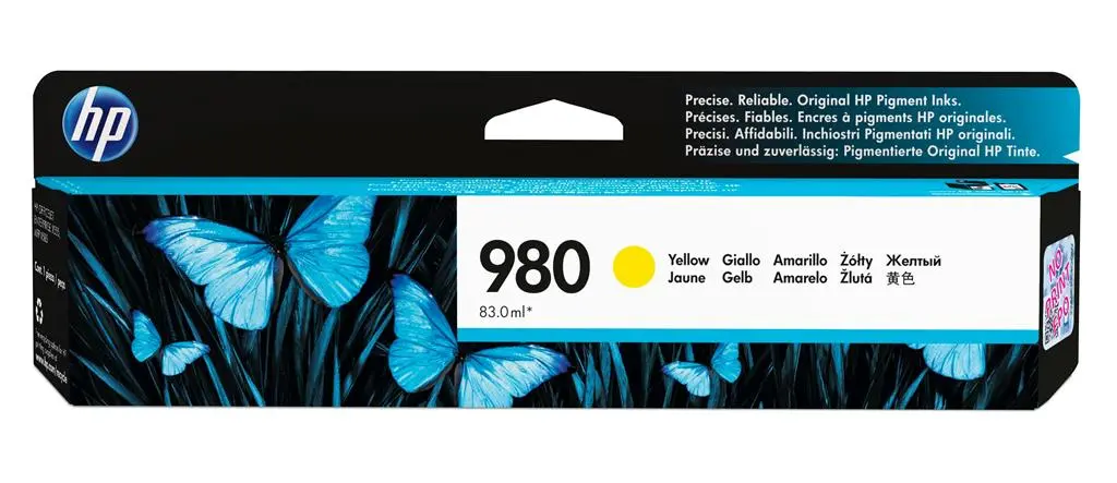 Cartus cerneala HP 980, D8J09A, Galben