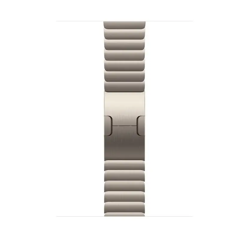 Curea pentru Apple Watch 46mm, Link Bracelet, Natural