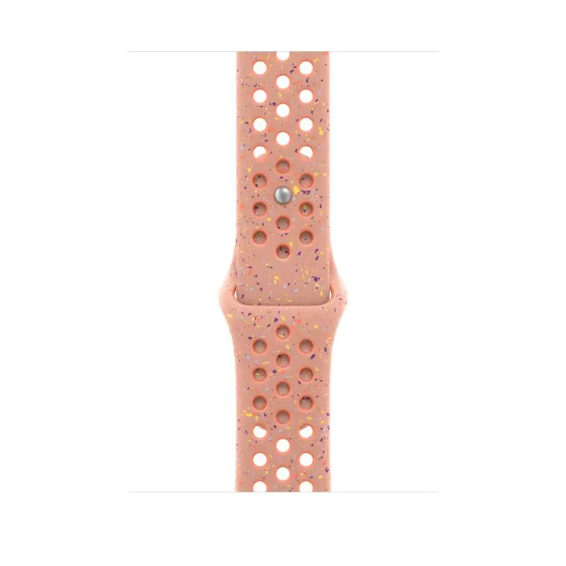 Curea pentru Apple Watch 46mm, Nike Sport Band, Alpenglow Pink – S/M