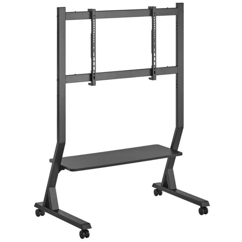 Stand TV mobil pe roti, universal, raft inlcus, 45 – 90 inch, Techly, ICA-TR325