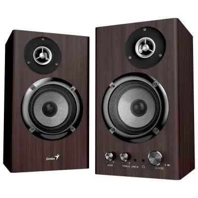 Boxe PC Genius SP-HF1812BT, 50W, Bluetooth, 3,5mm jack, Culoare: Maro inchis