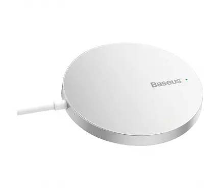 Încărcător wireless magnetic Baseus Simple Mini3 15W argintiu