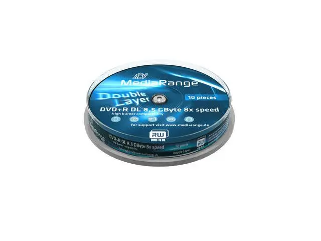 DVD R DL MediaRange MR466 10 buc 8,5 GB 8×