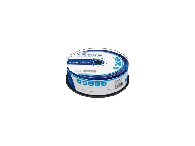 Set 25 discuri MediaRange, BD-R DL, Blu-Ray, 50 GB