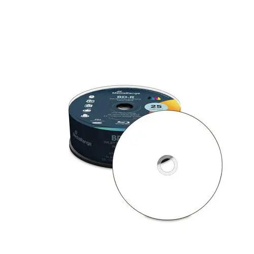 Set 25 CD-uri, Plastic, 120 mm, 25 GB, Albastru „MR515”