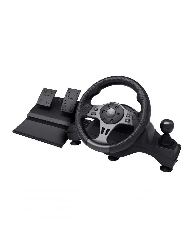 Volan gaming Trust GXT 289 Movi 270° vibrații pedale PC Xbox PS4 Switch