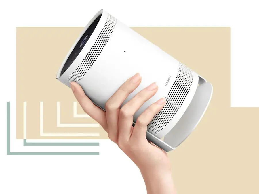 Videoproiector portabil Samsung The Freestyle Gen2, Full HD 1920 x 1080, Wireless, Bluetooth 5.2