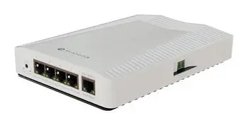 Router 4 porturi 10G, 1 port 1G, sina DIN – MikroTik CRS304-4XG-IN