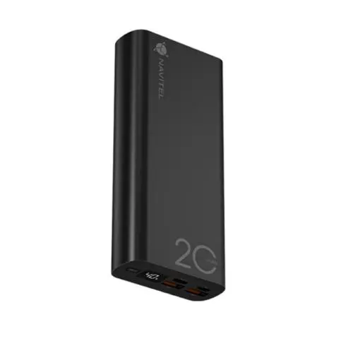 Power bank Navitel PWR20 20000mAh negru aluminiu