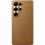 Husa de protectie Samsung Kindsuit Leather Case pentru Galaxy S25 Ultra, Gold