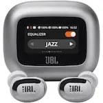 Căști JBL Live Buds 3 argintiu Hi-Res Smart Case ANC IP55