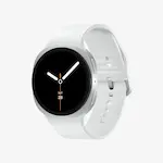 Ceas inteligent Samsung SM-L320NZSAEUB, Design rotund, Alb+Negru