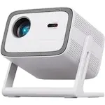 Videoproiector Xiaomi Wanbo Vali 1, 1080P, 900 ANSI lumeni, 12W, Wi-Fi, Android TV 11 Netflix Ready, HDMI, USB, AUX Alb