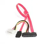 Cablu SATA III Gembird CC-SATA-C1 data și alimentare 35 cm