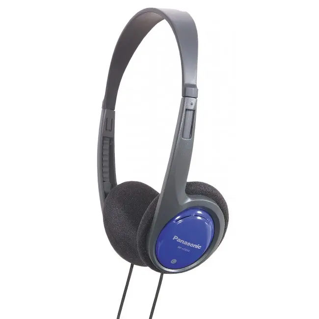 Căști Panasonic RP-HT010E-A albastru on-ear cu fir