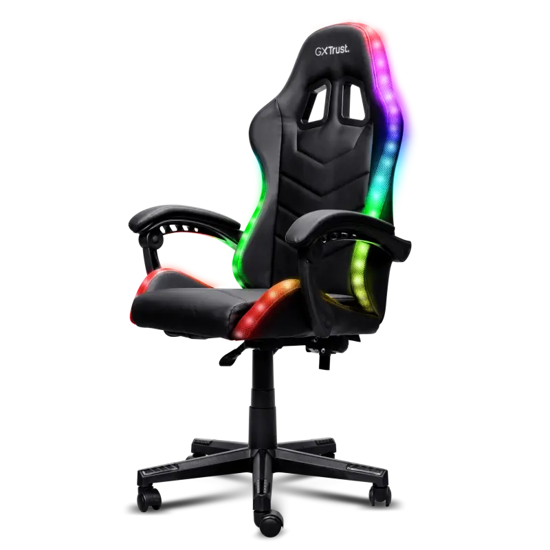 Scaun gaming Trust GXT 704 Roniq RGB negru
