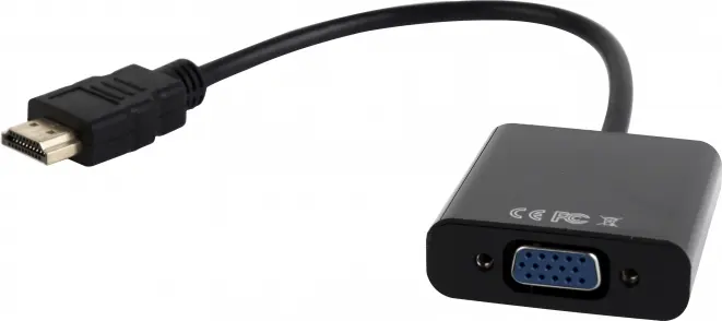 Adaptor video Gembird A-HDMI-VGA-03 HDMI la VGA cu audio 15cm