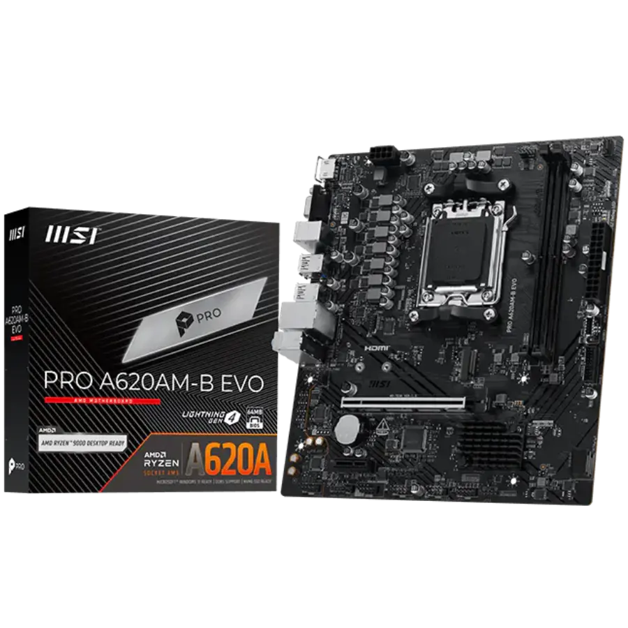 Placa de Bază MSI PRO A620AM-B EVO AM5 DDR5