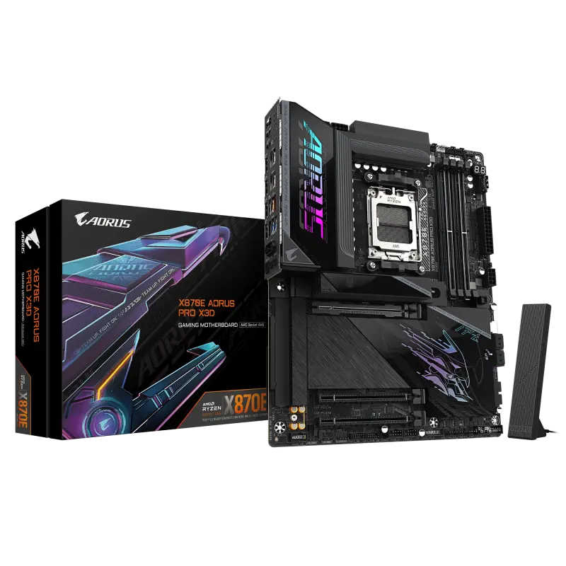Placă de bază Gigabyte X870E AORUS PRO X3D AM5 ATX