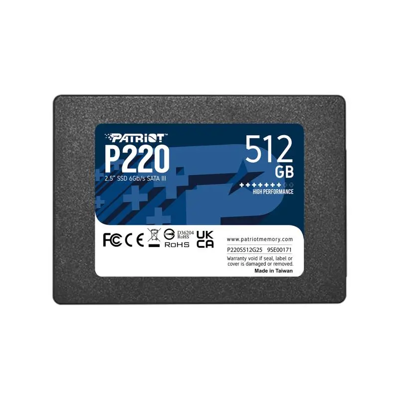SSD Patriot P220 512GB SATA-III 2.5 inch