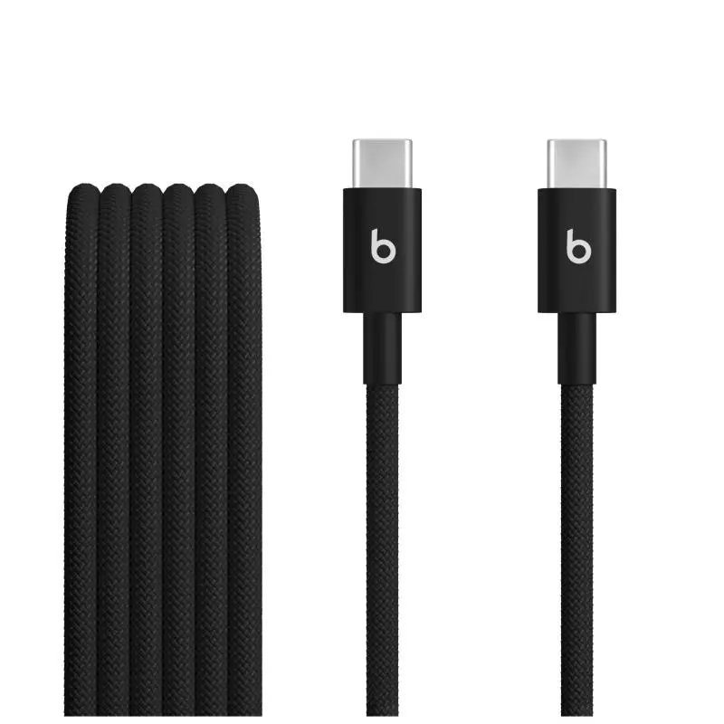 Cablu Beats USB-C la USB-C 1 5m 2 bucăți Bolt Black