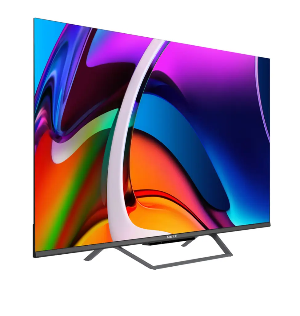 Televizor METZ QLED 55MQE7600Y, 139 cm, Smart Google TV, 4K Ultra HD, Clasa F (Model 2025)