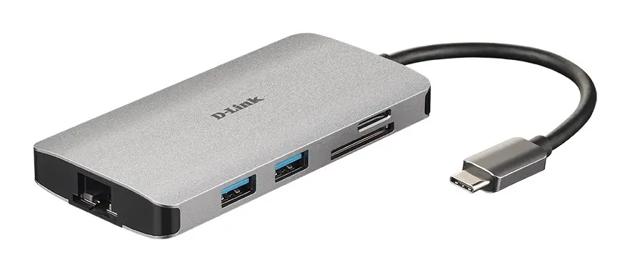 Hub D-Link DUB-M810 USB-C 8-in-1