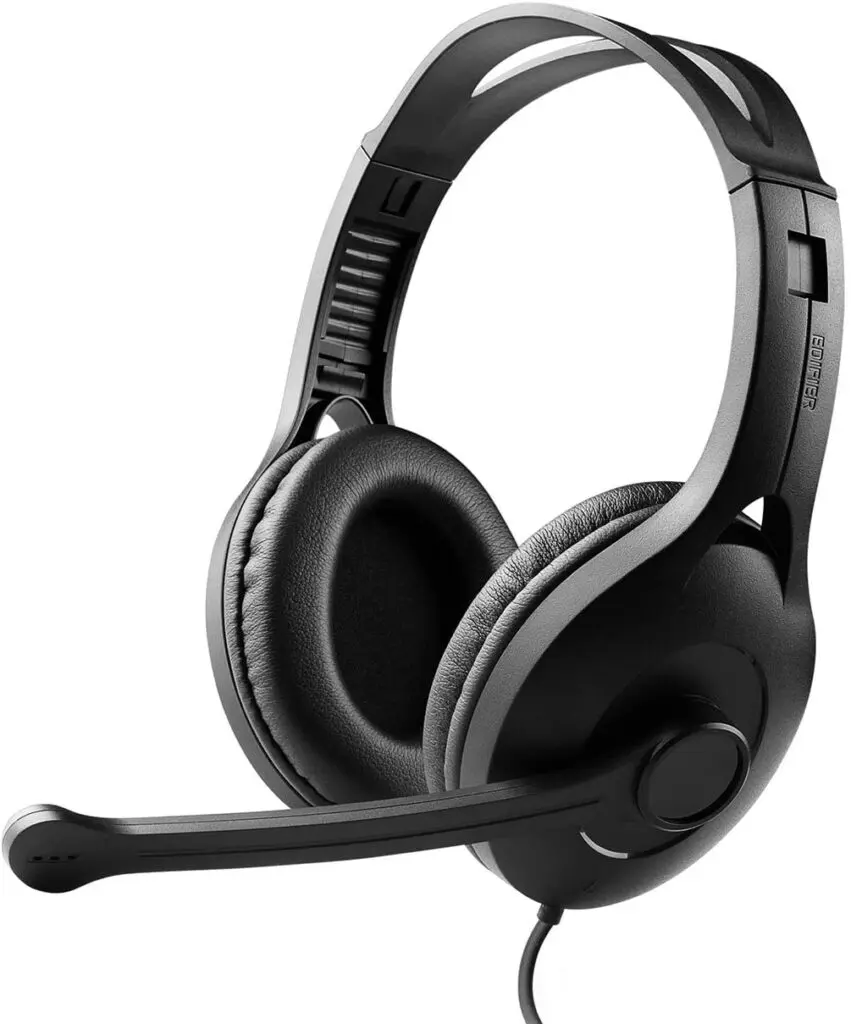 Căști call center Edifier K800-BK USB negru
