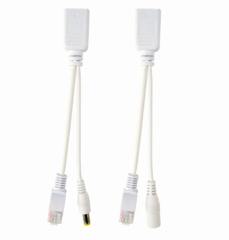 Kit adaptor PoE Gembird PP12-POE-0-15M-W 0,15 m alb
