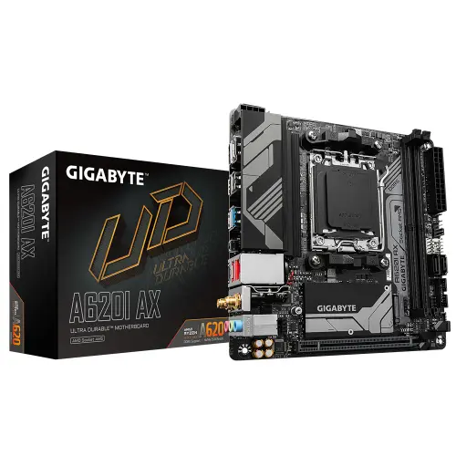 Placă de bază Gigabyte A620I AX AM5 mini-ITX DDR5