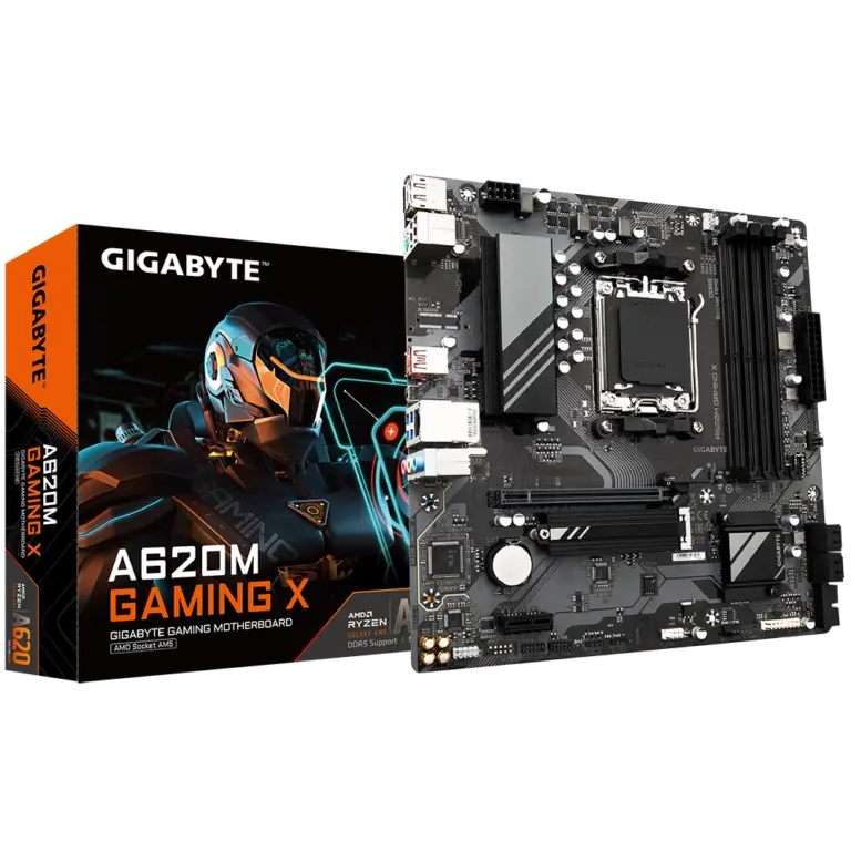 Placă de bază Gigabyte A620M GAMING X AX