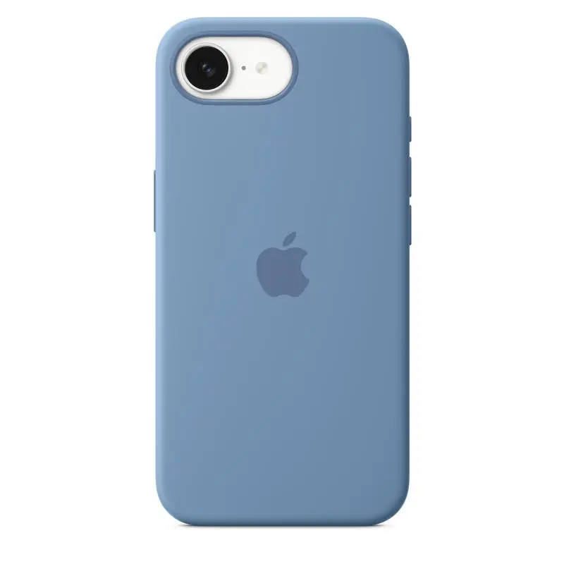 Husă Apple iPhone 16e Silicon Winter Blue